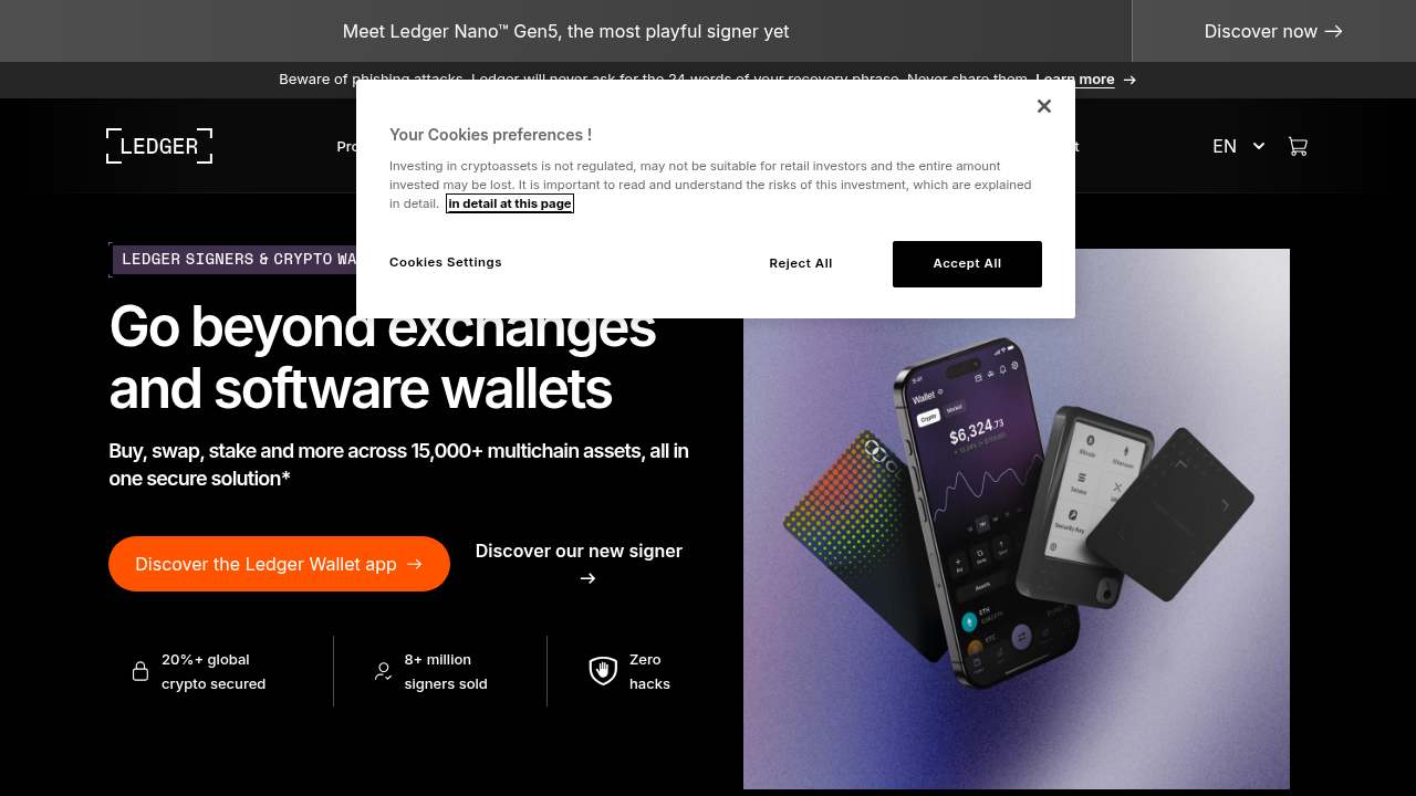 Hardware wallets like Ledger are designed to move control of private keys to a dedicated, offline device, enhancing security.
