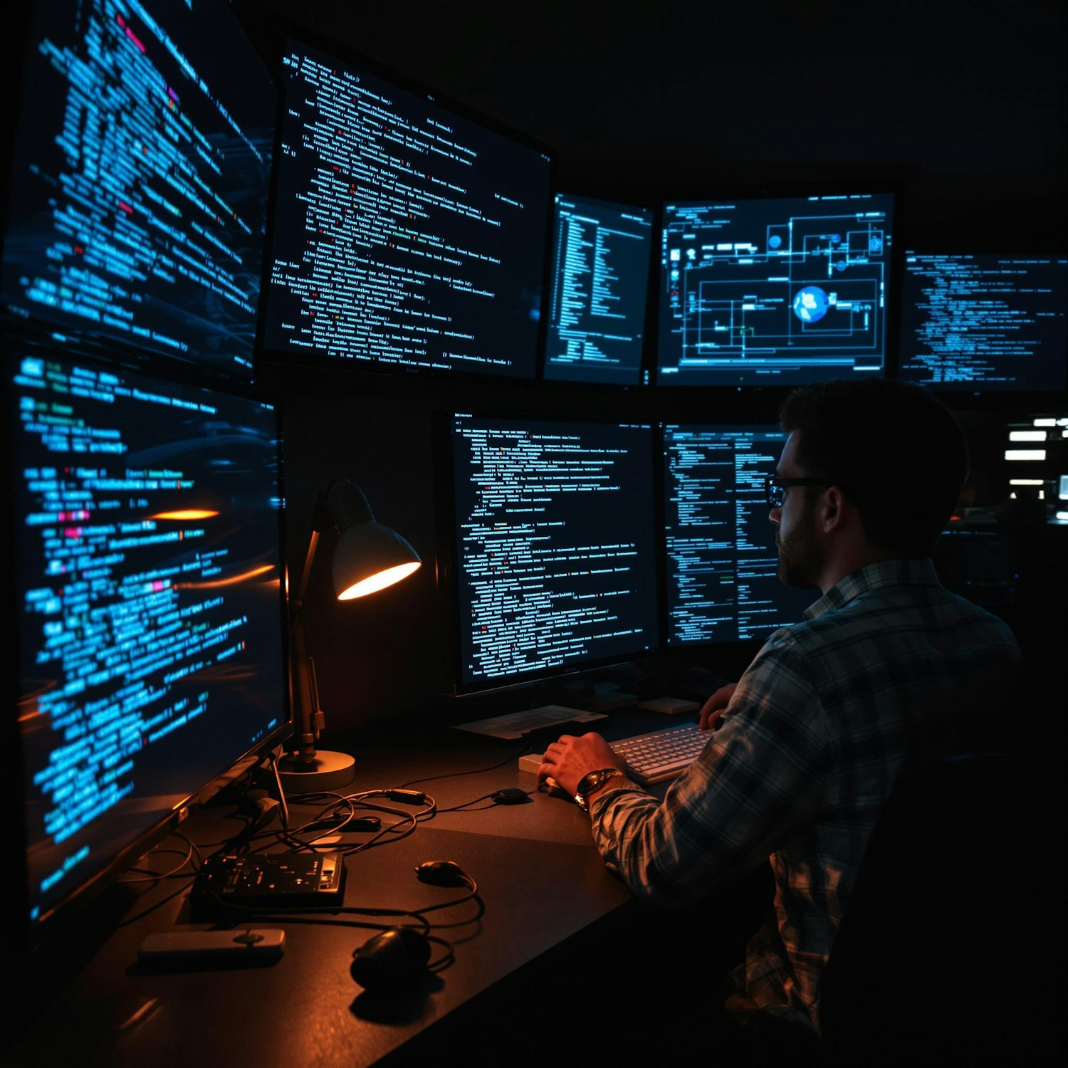 A person looking overwhelmed or confused while trying to understand or manage cryptocurrency, highlighting the common user struggle with complex security concepts.