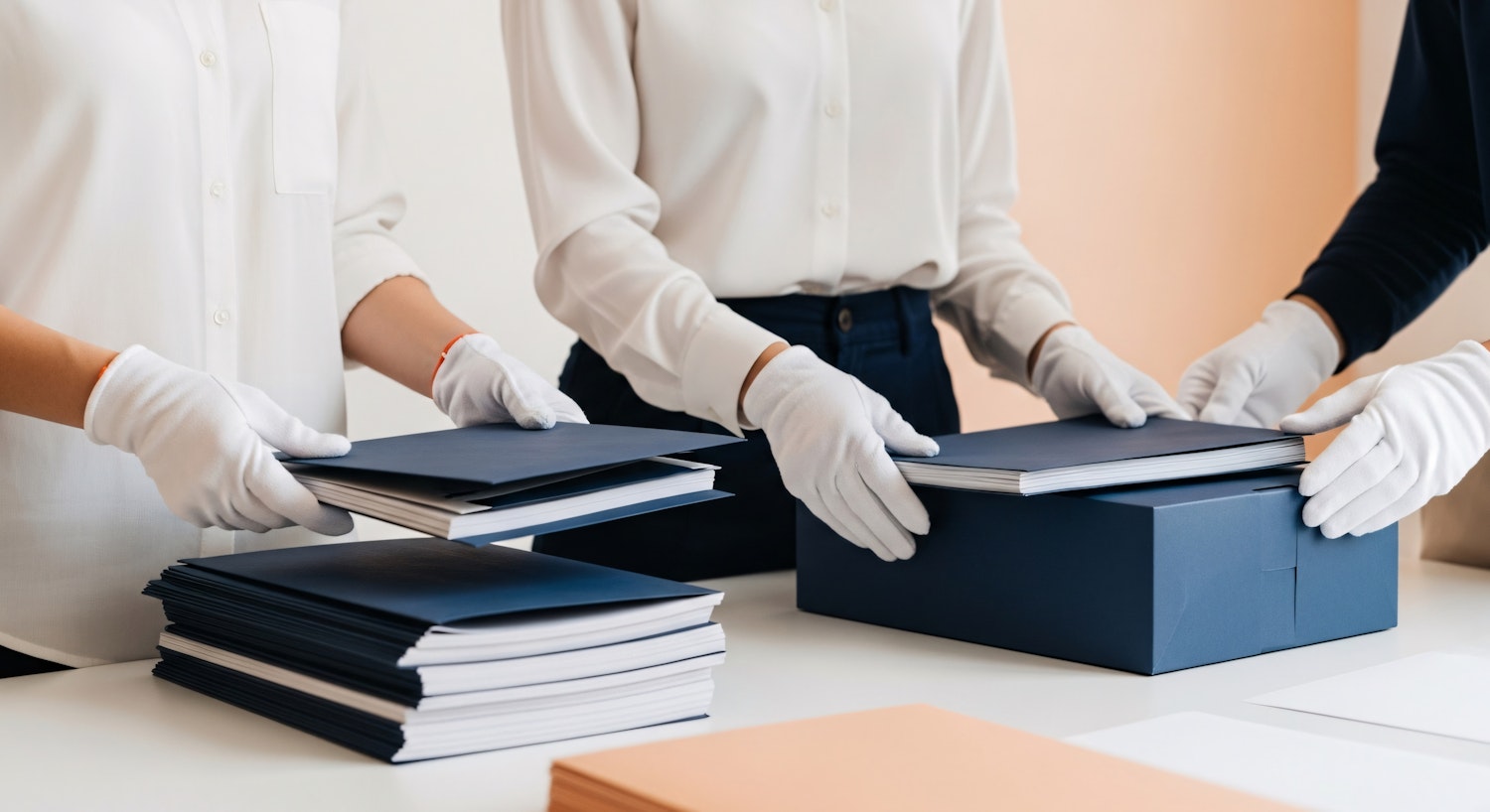 A person carefully storing a written seed phrase in a secure, offline location, emphasizing the importance of physical protection for this master key.